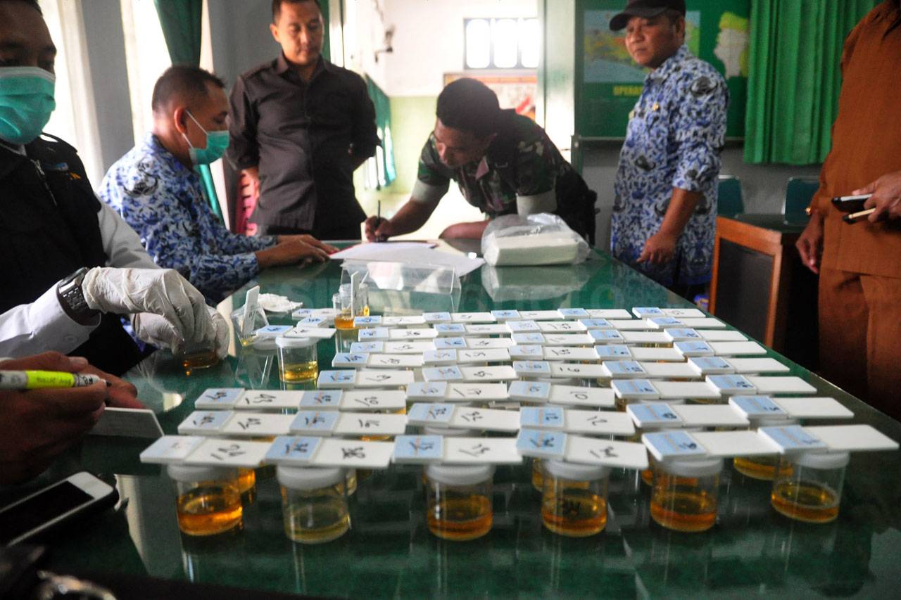 BNN Lakukan Tes Urine...