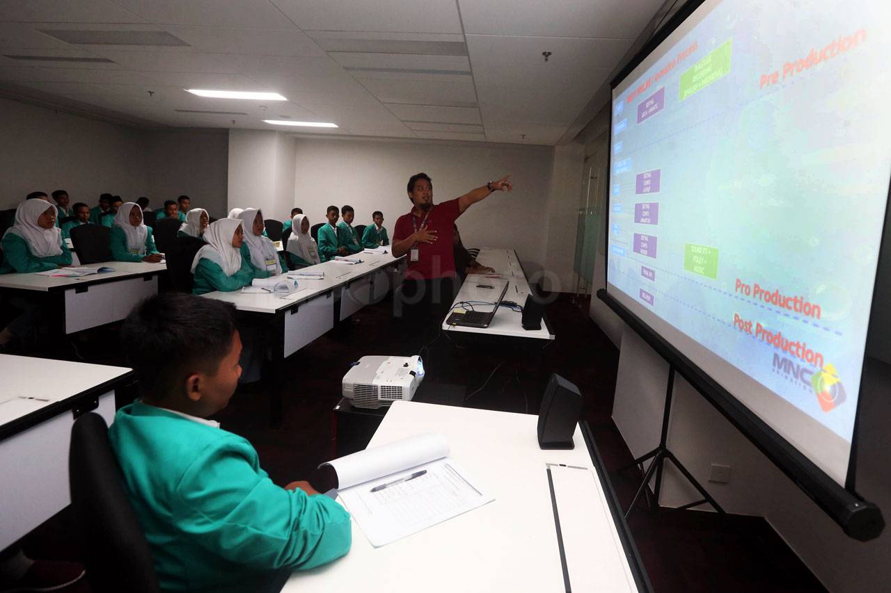 Siswa SMK Belajar Animasi...