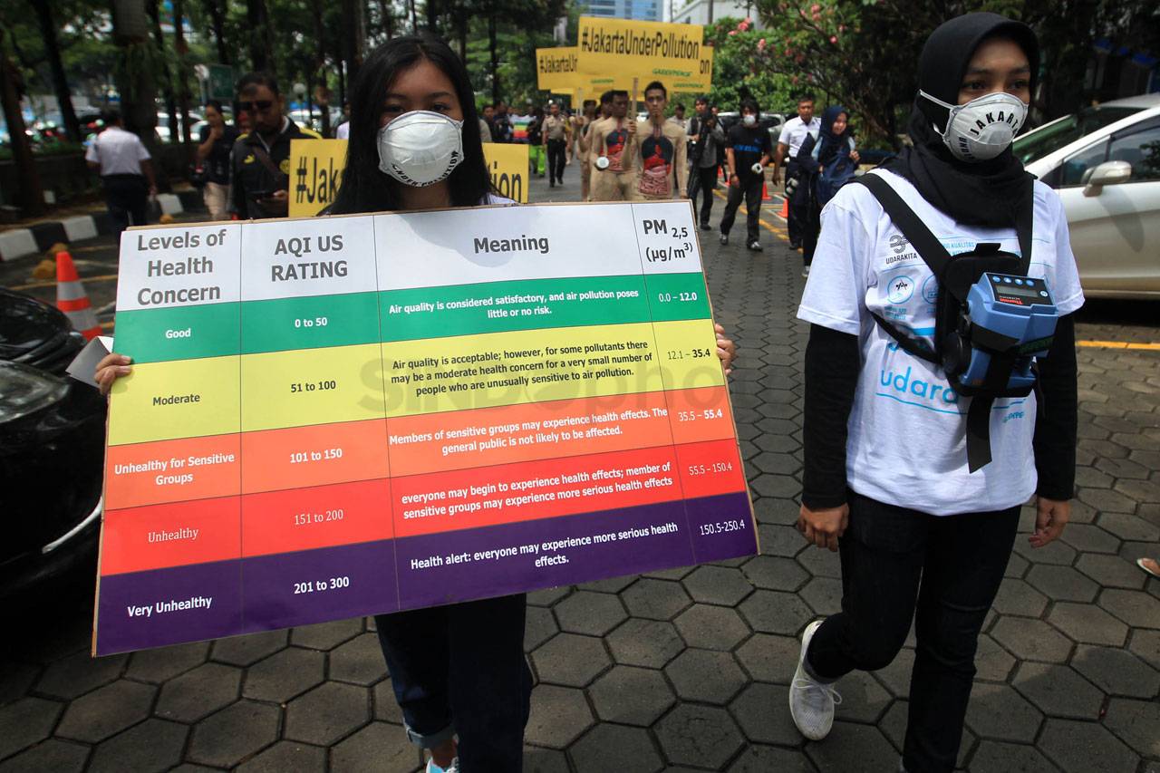 Aksi Greenpeace Kampanyekan...