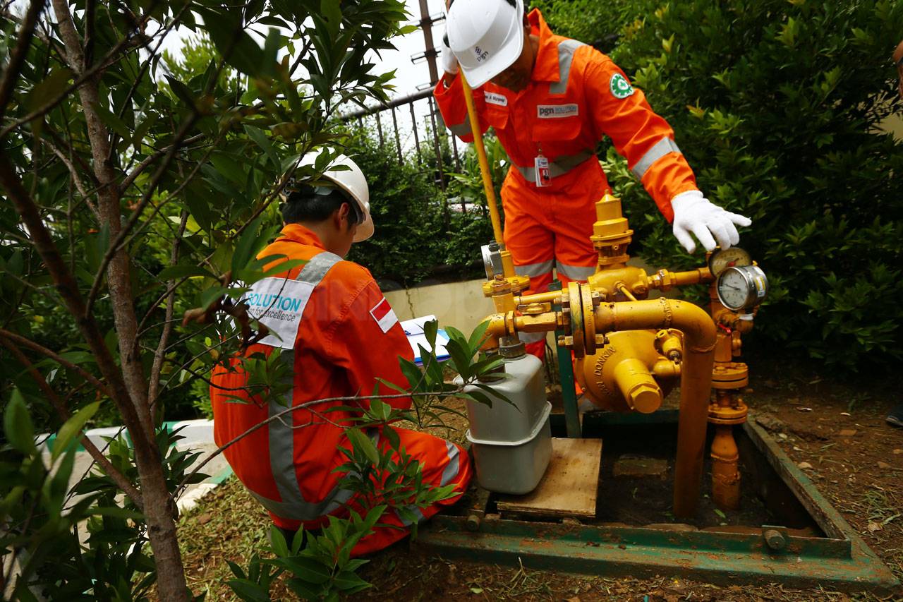 Pelanggan PGN di Bogor...