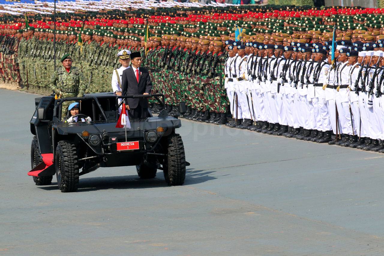 Prajurit TNI Gagah Berani