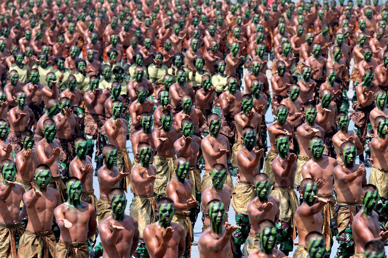 Prajurit TNI Gagah Berani