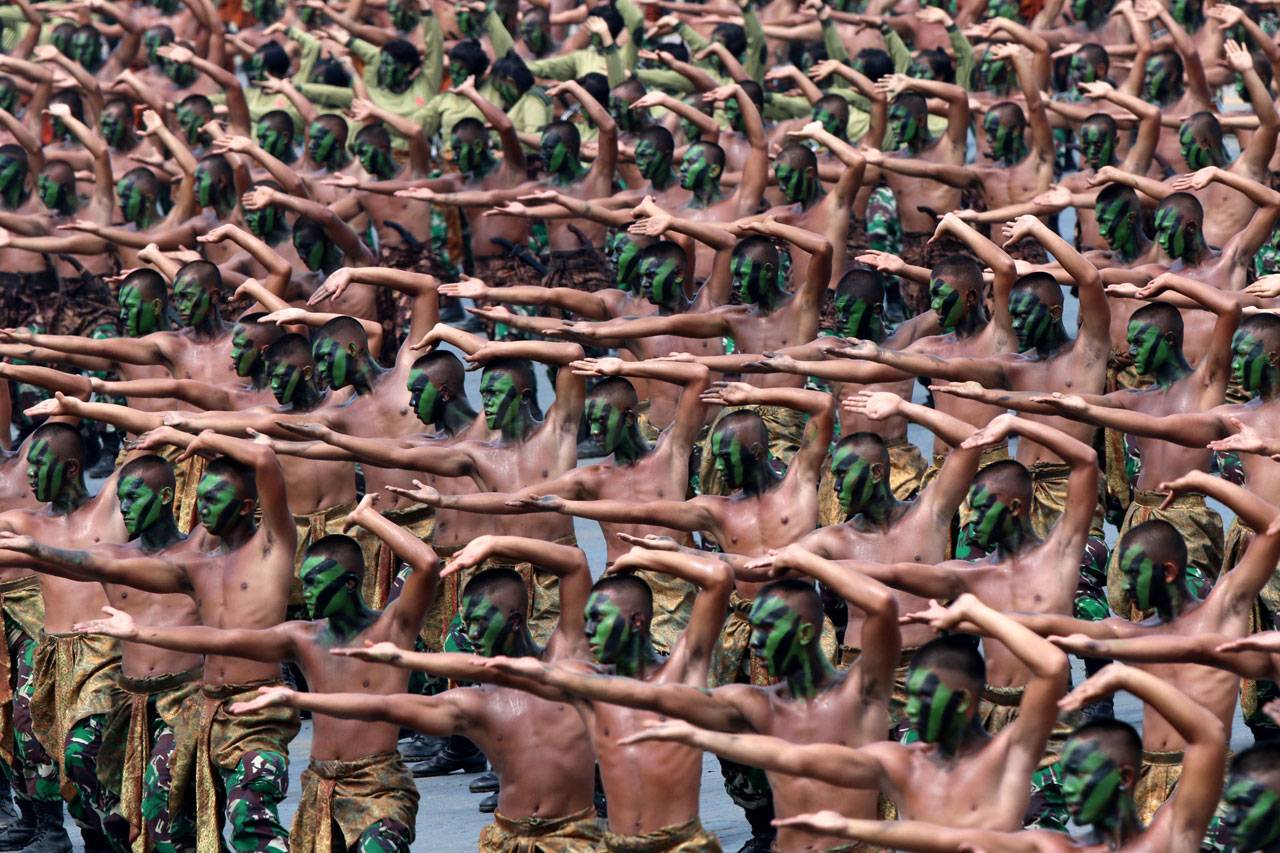 Prajurit TNI Gagah Berani