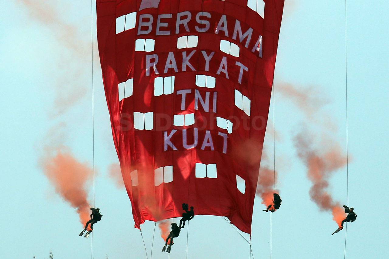 Prajurit TNI Gagah Berani
