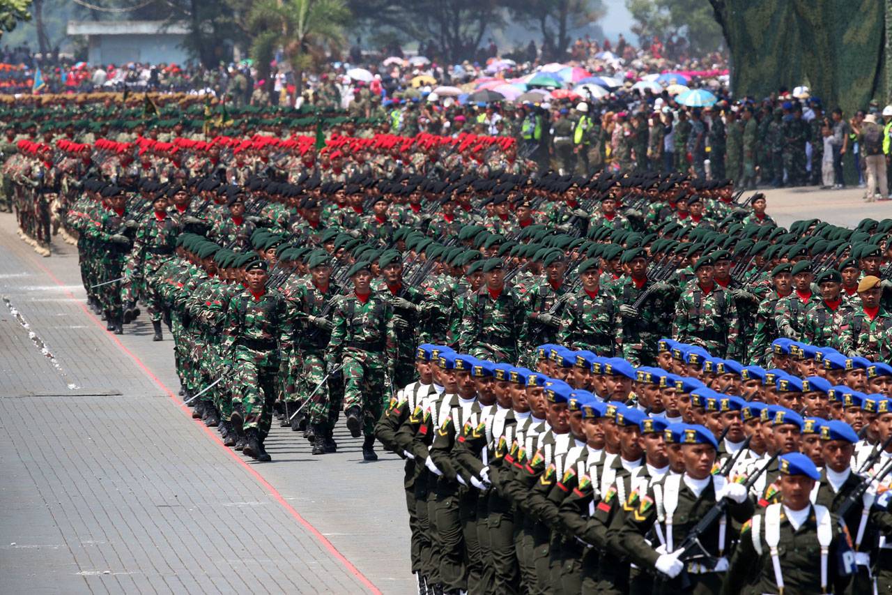 Prajurit TNI Gagah Berani