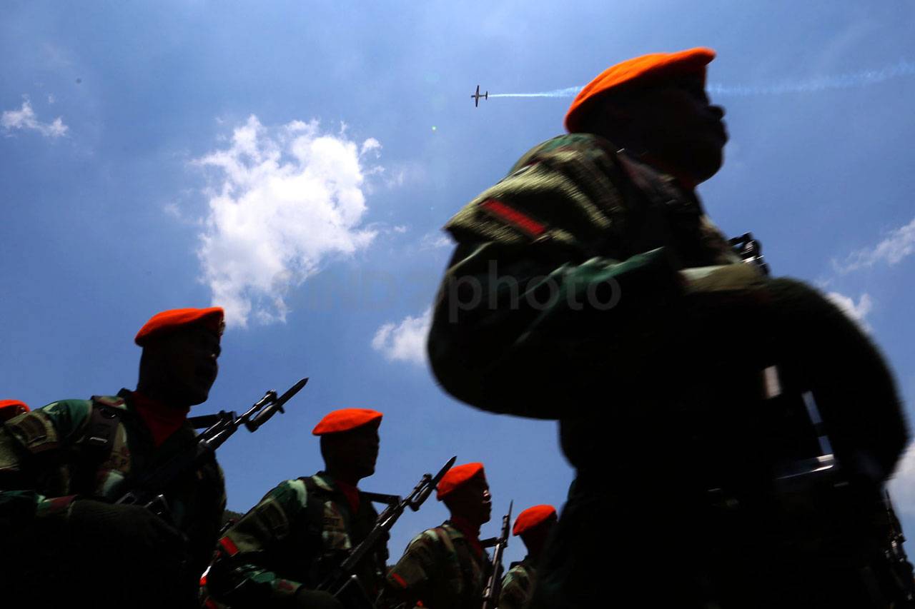 Prajurit TNI Gagah Berani
