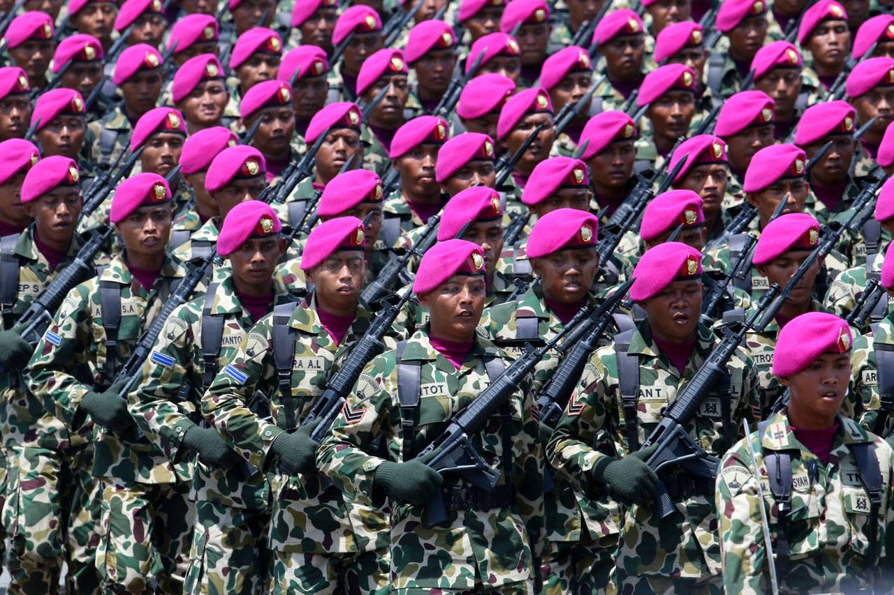 Prajurit TNI Gagah Berani