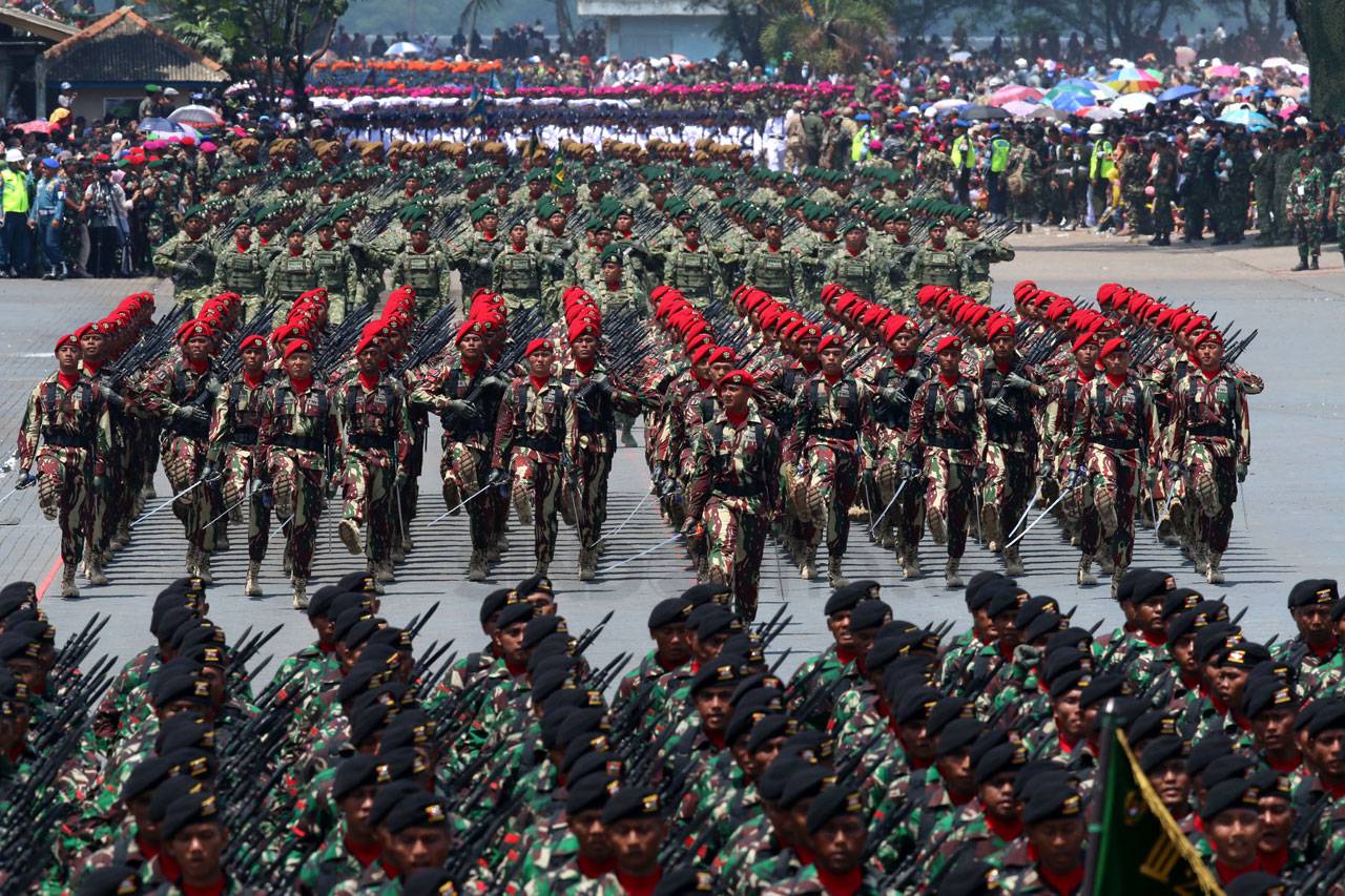 Prajurit TNI Gagah Berani