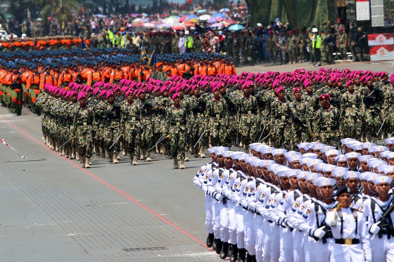 Prajurit TNI Gagah Berani