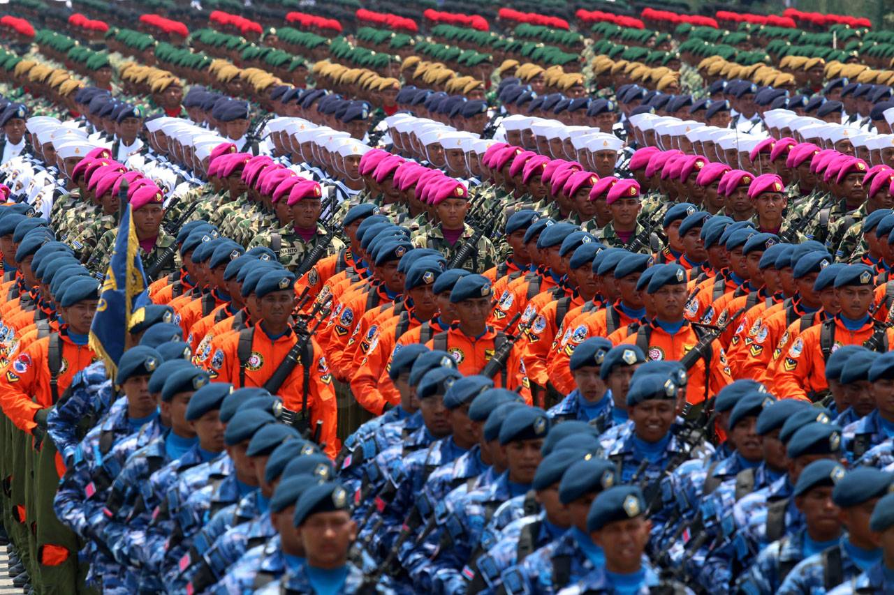 Prajurit TNI Gagah Berani