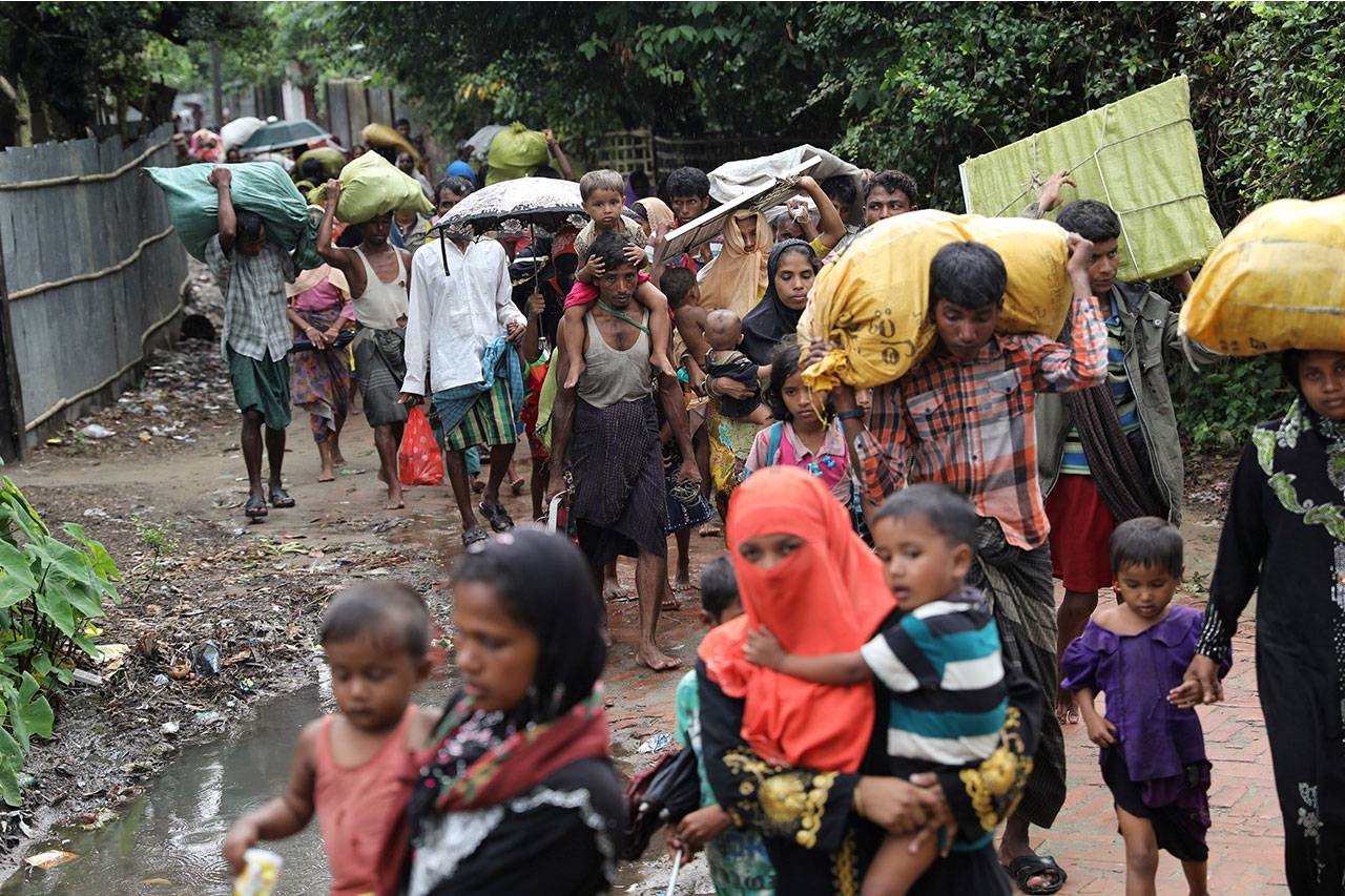 Ribuan Pengungsi Rohingya...