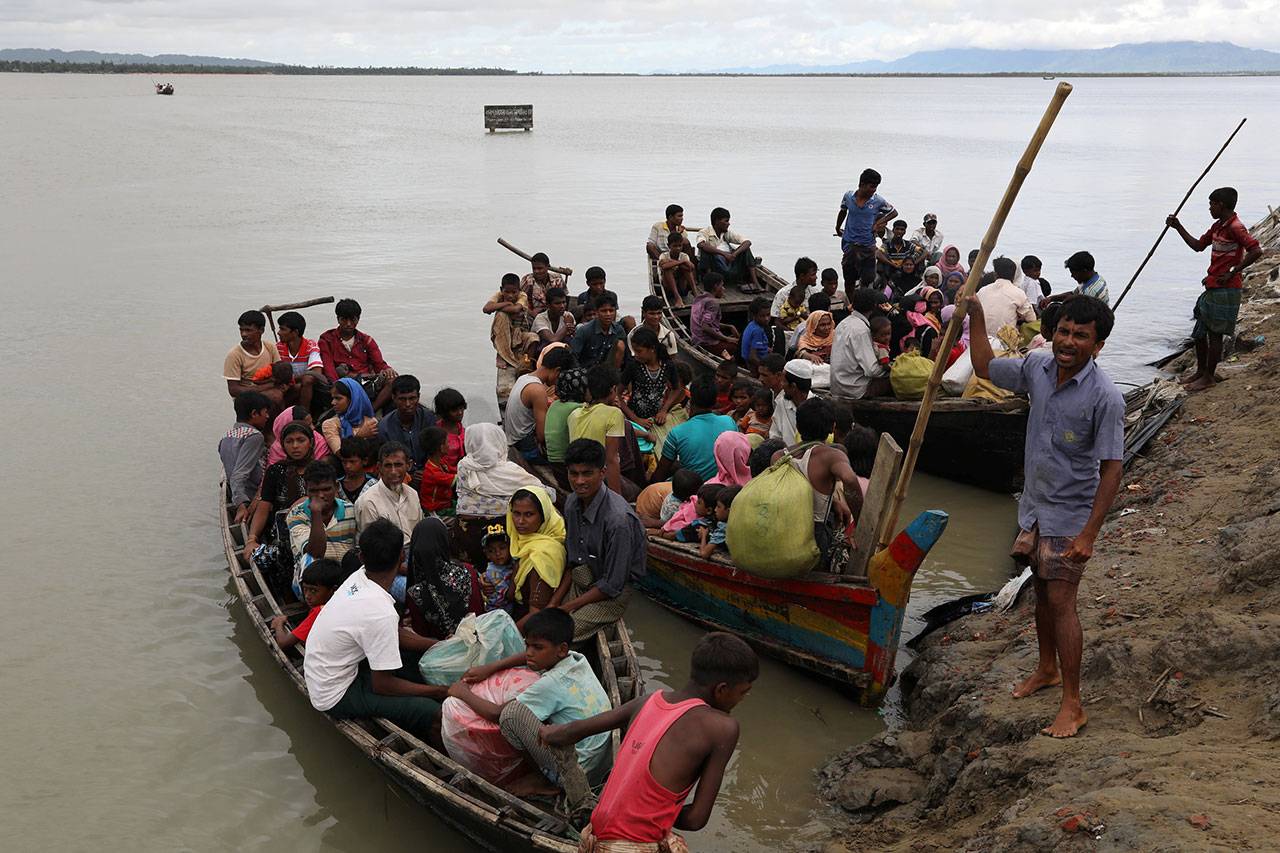 Ribuan Pengungsi Rohingya...