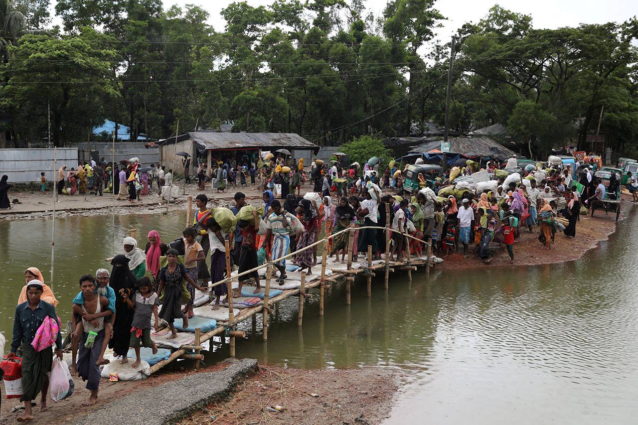 Ribuan Pengungsi Rohingya...