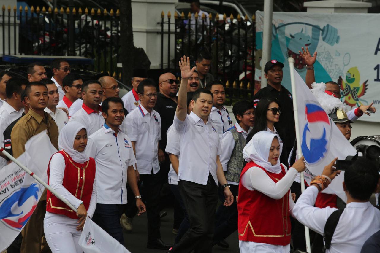 Pawai Partai Perindo...