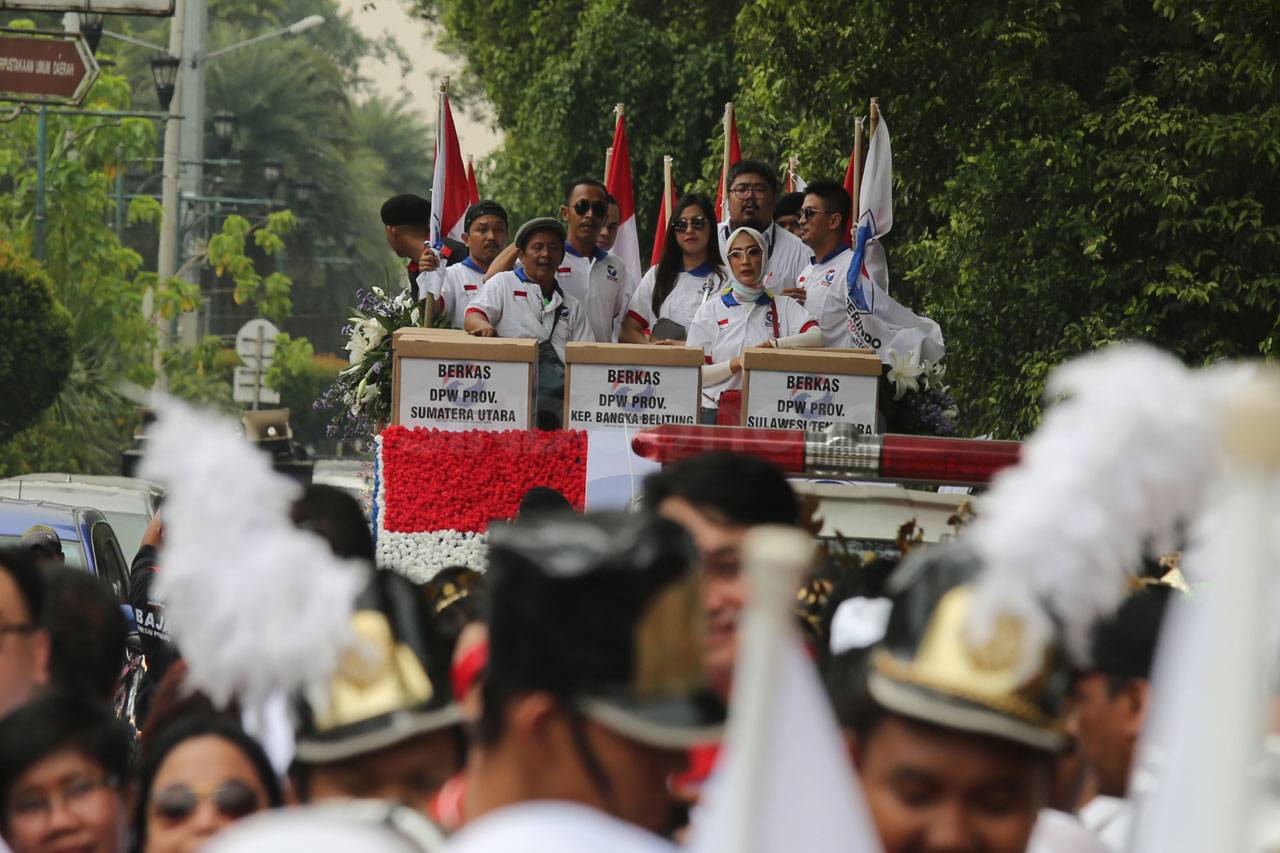 Pawai Partai Perindo...