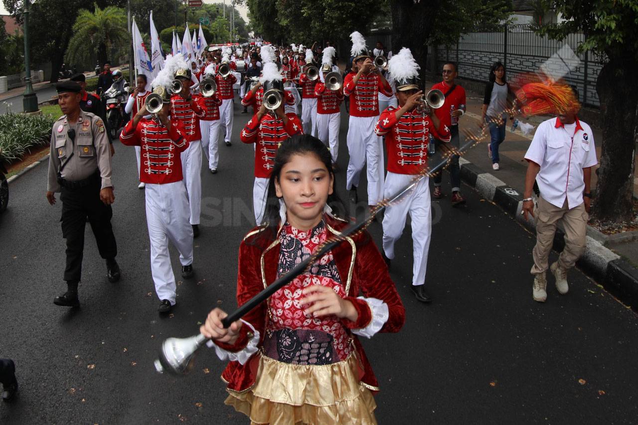 Pawai Partai Perindo...