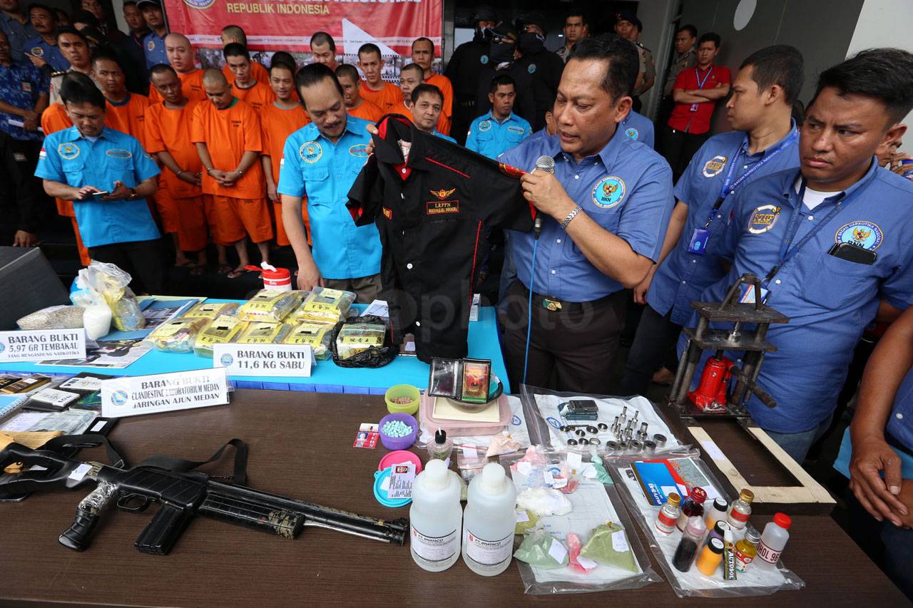 BNN Ungkap Empat Kasus...