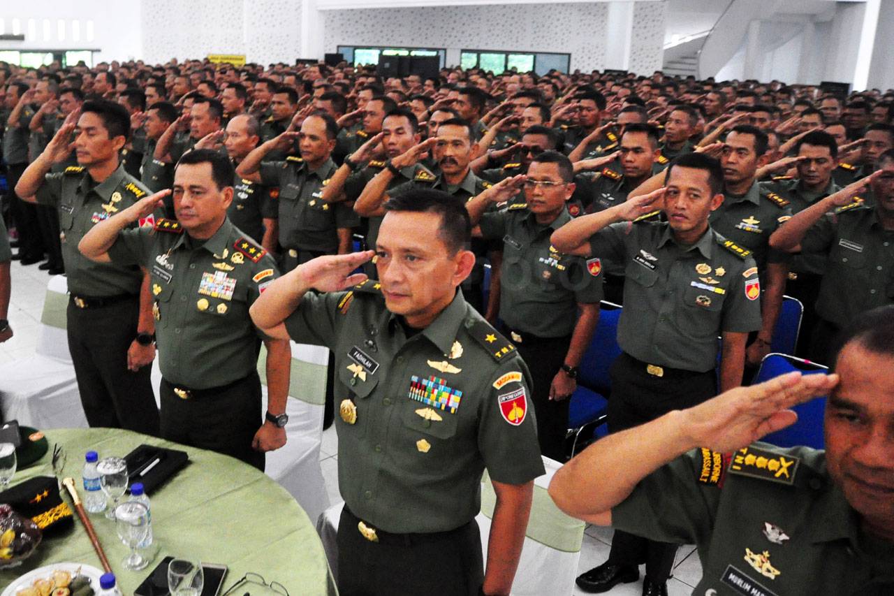 Ribuan Prajurit Kodam...
