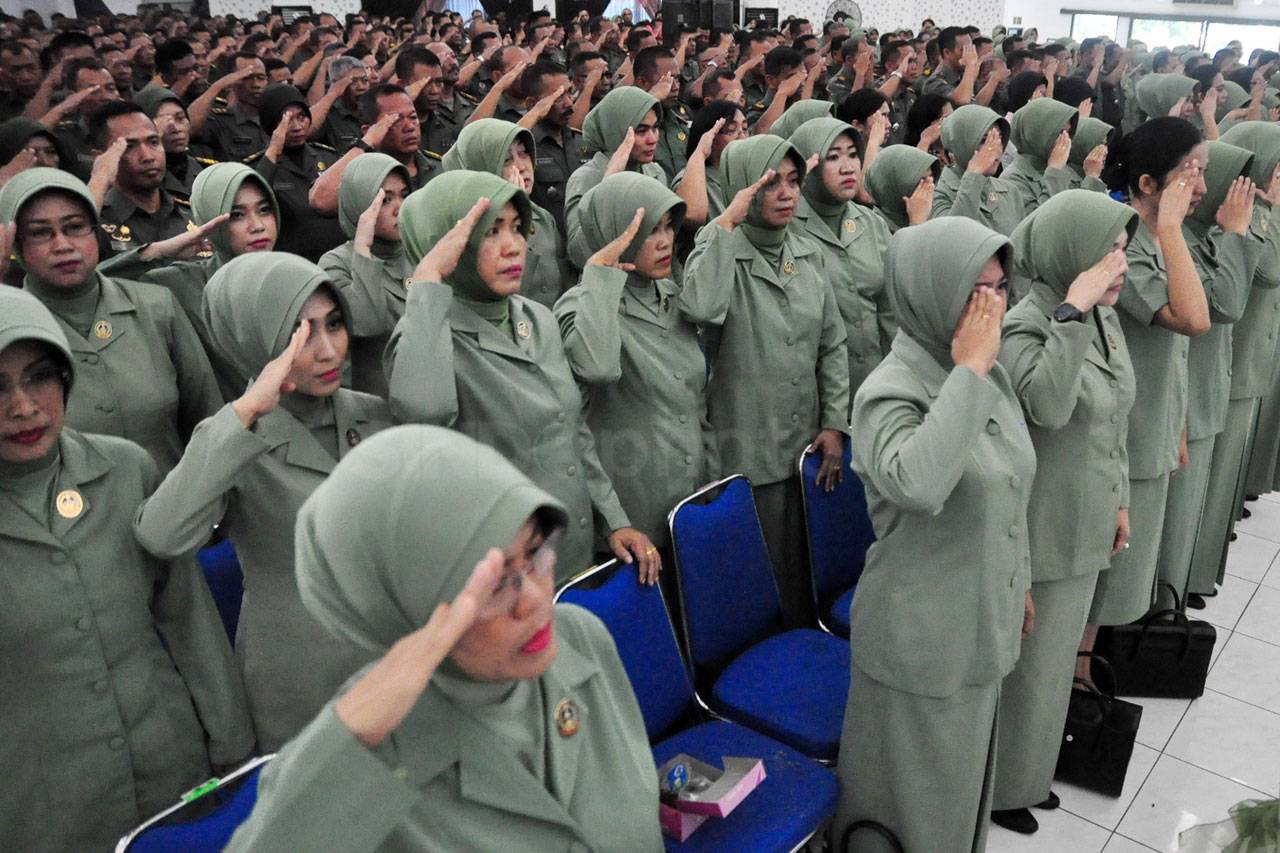 Ribuan Prajurit Kodam...