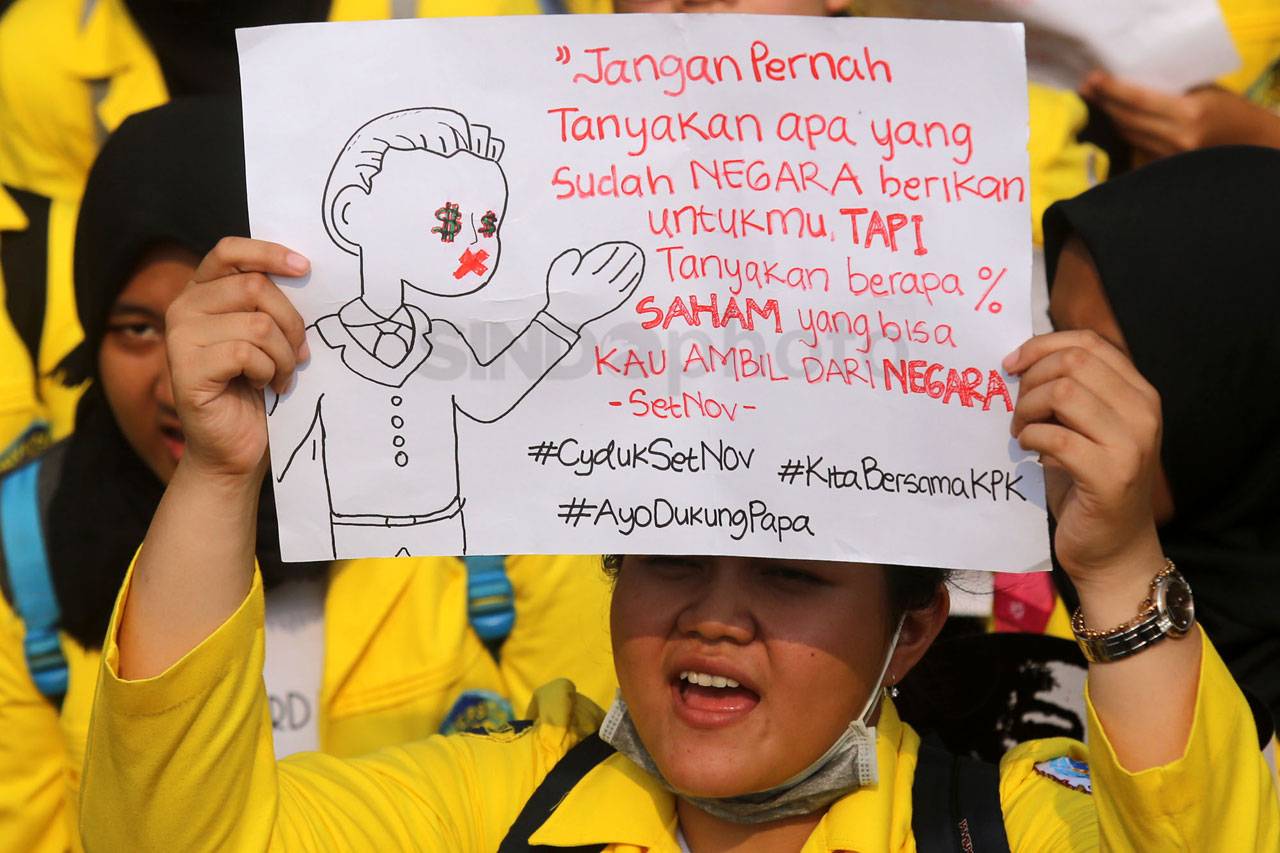 Aliansi UI Desak KPK...