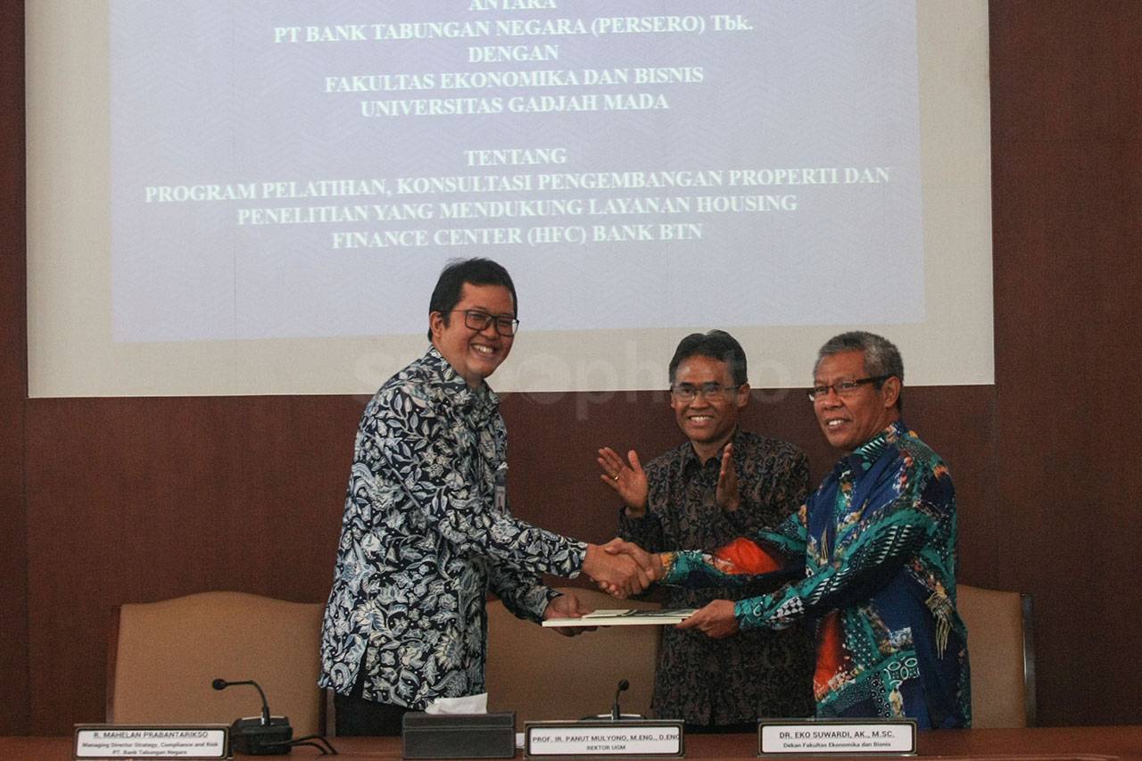 Kerjasama BTN dan UGM...