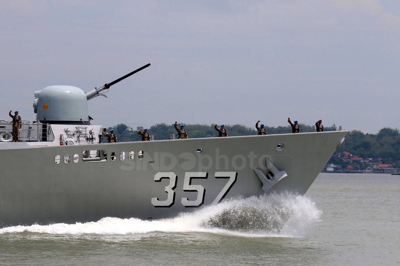 Satgas Maritim TNI KONGA...