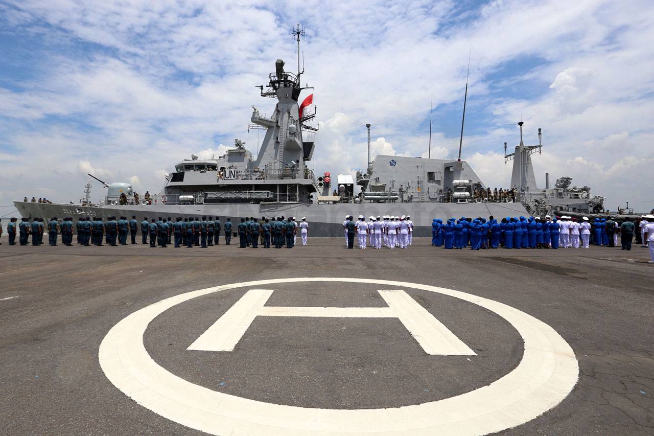 Satgas Maritim TNI KONGA...
