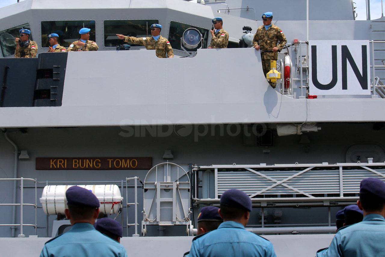 Satgas Maritim TNI KONGA...
