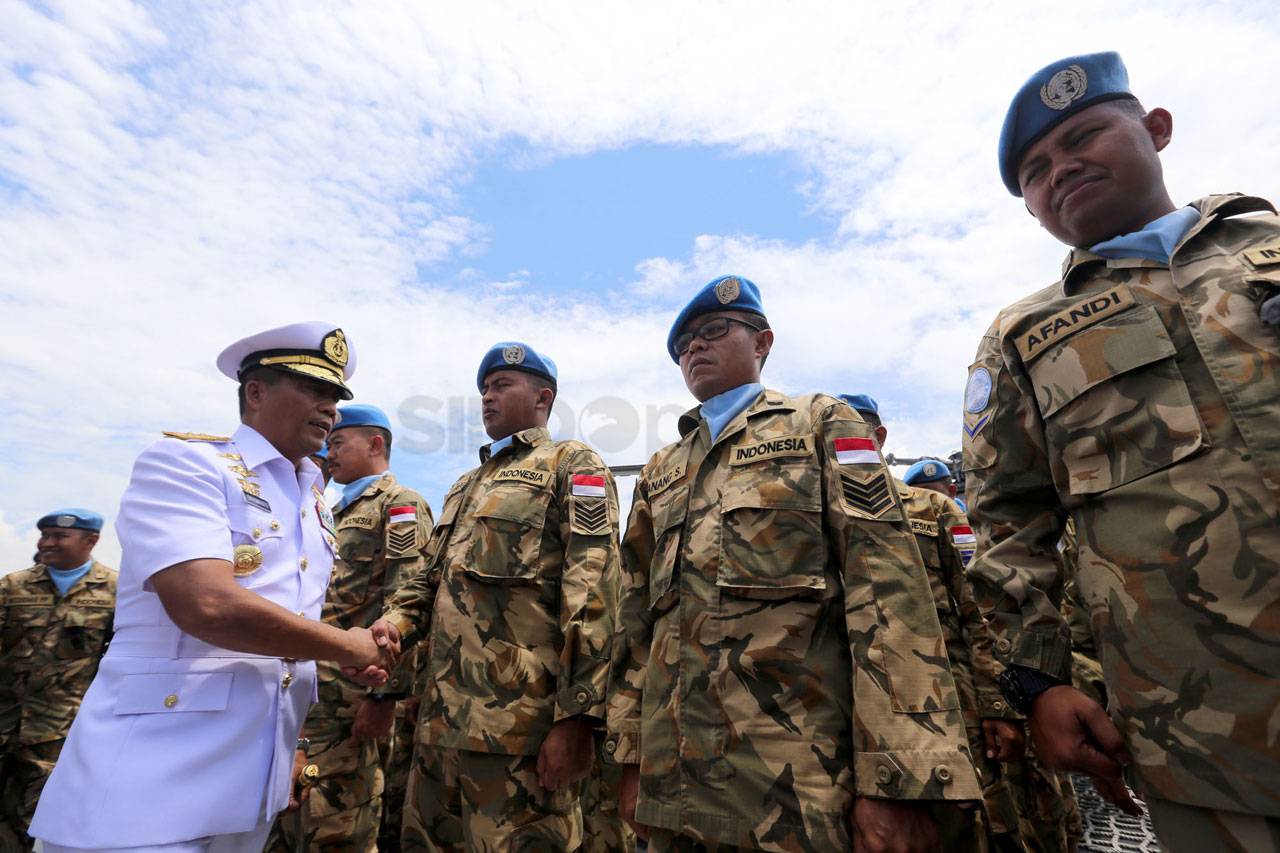 Satgas Maritim TNI KONGA...