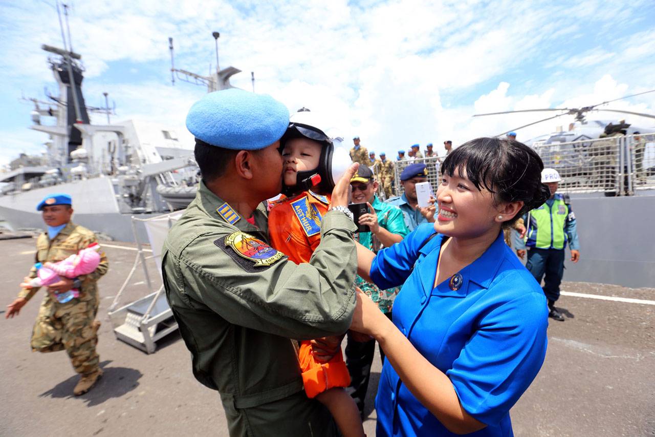 Satgas Maritim TNI KONGA...