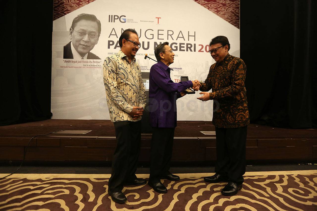 Mantan Wapres Boediono...