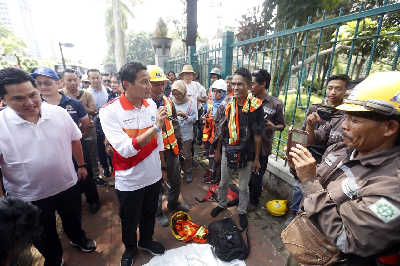 Wagub Sandiaga Uno Tinjau...