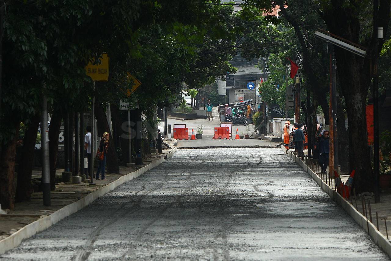 Jalan Pejaten Raya Ditinggikan...