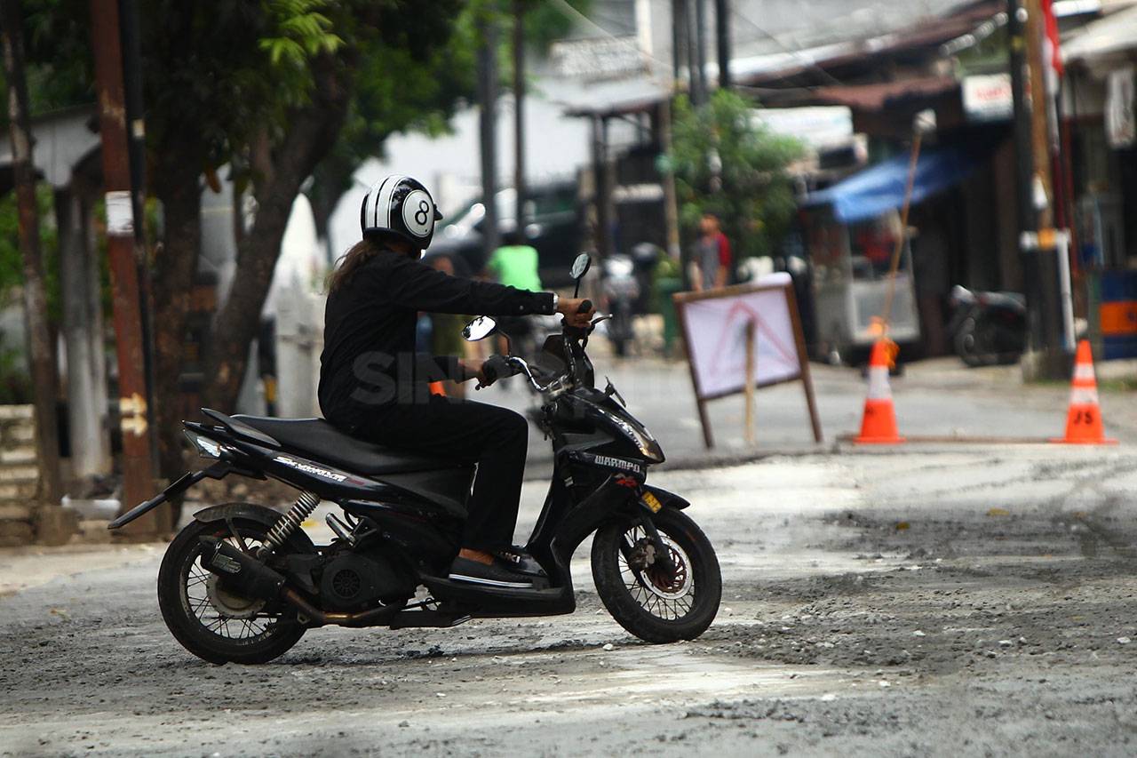 Jalan Pejaten Raya Ditinggikan...