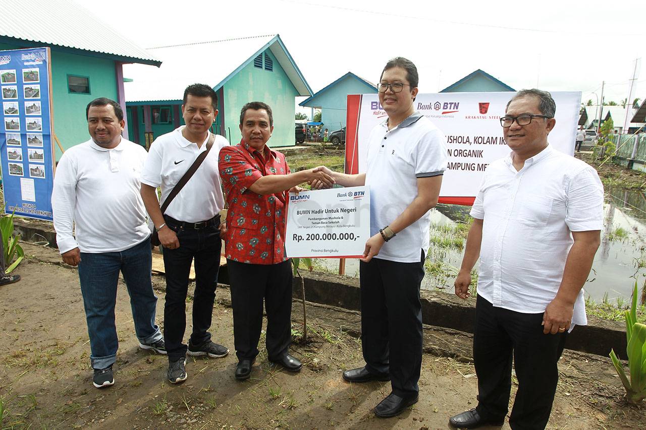 BTN Salurkan Bantuan...