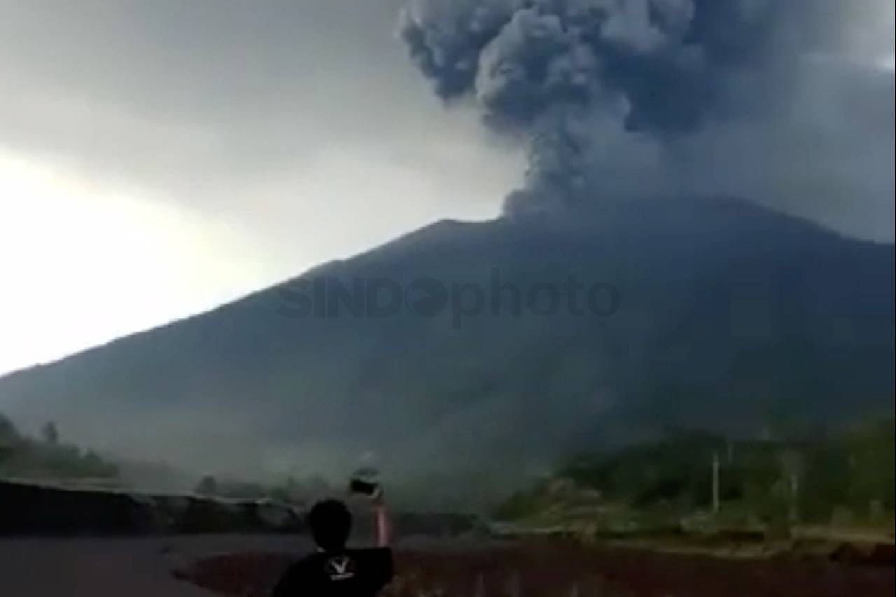Penampakan Lahar Dingin...