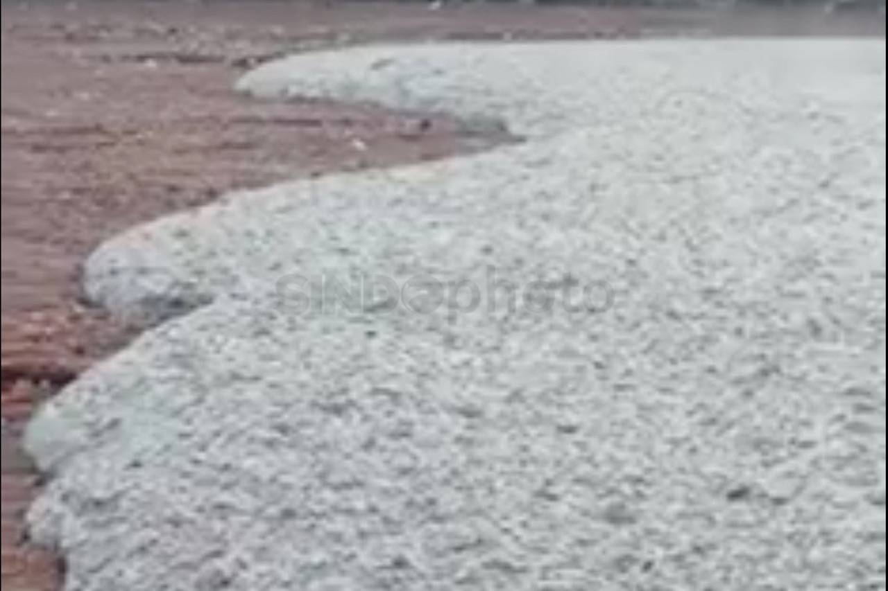 Penampakan Lahar Dingin...