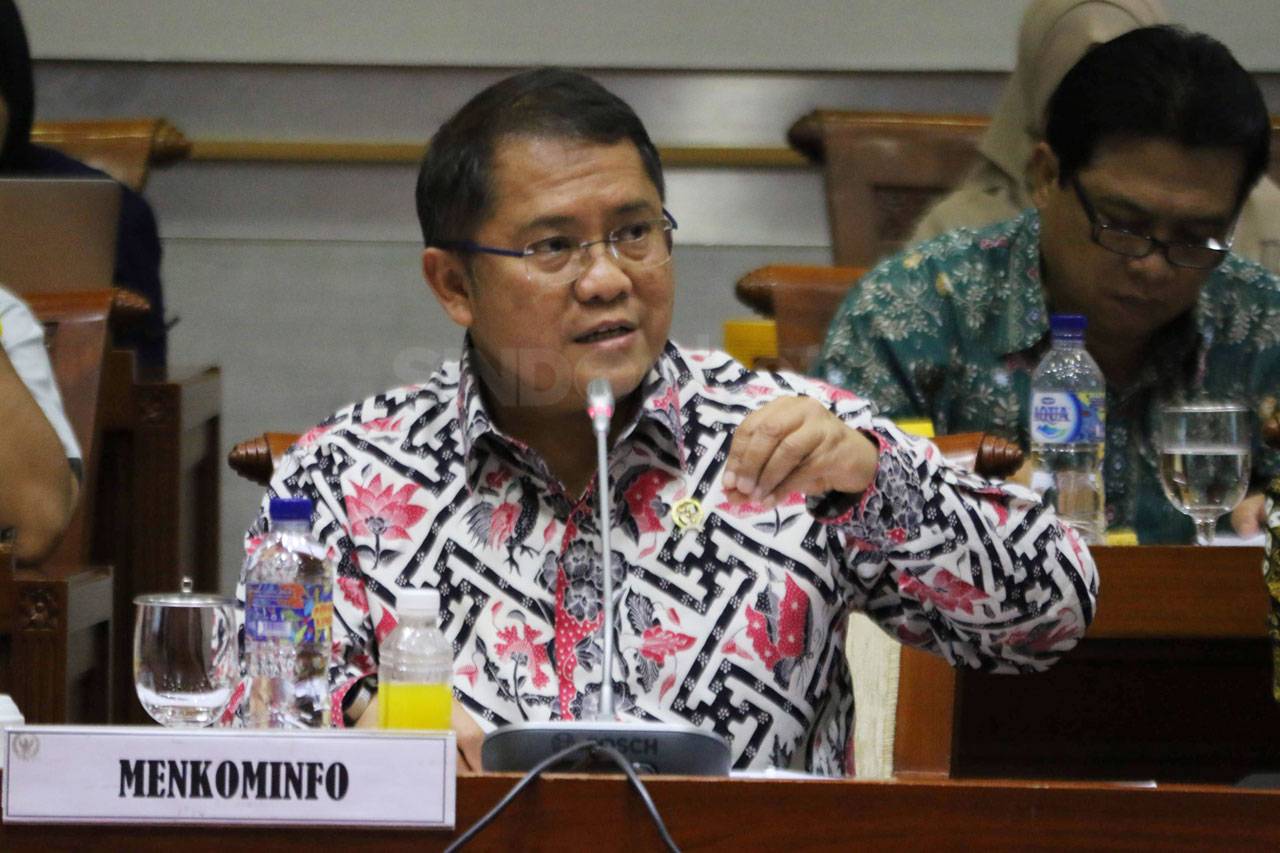 Menkominfo Raker dengan...