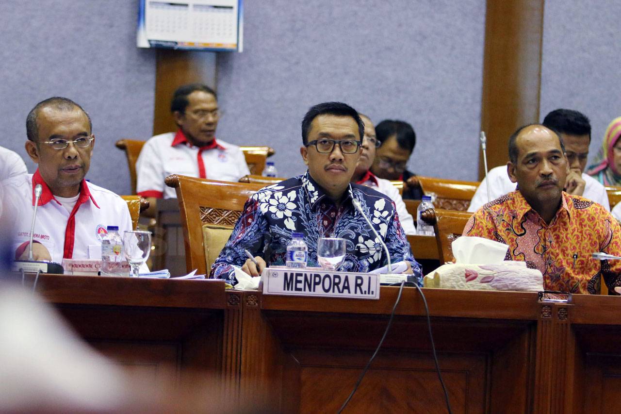 Bahas Asian Games, Komisi...