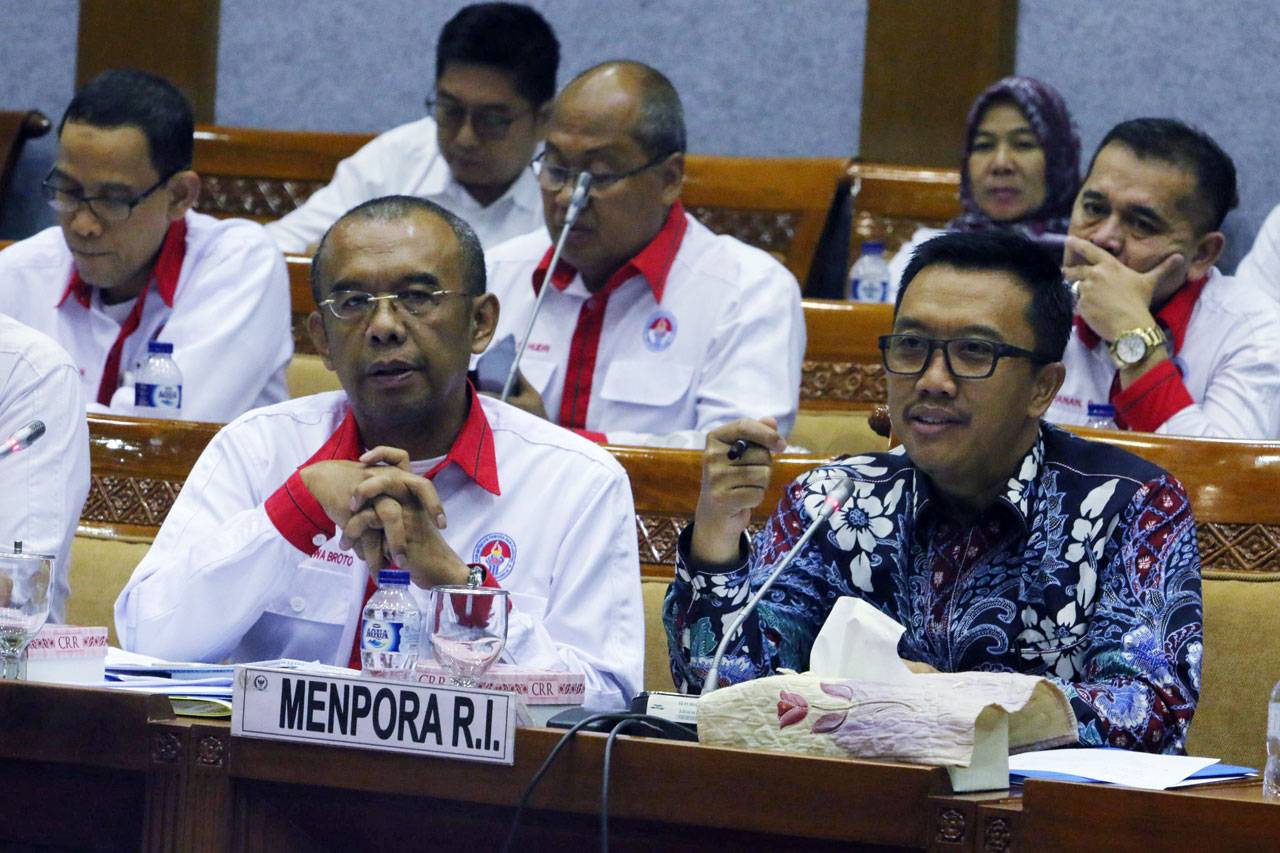Bahas Asian Games, Komisi...