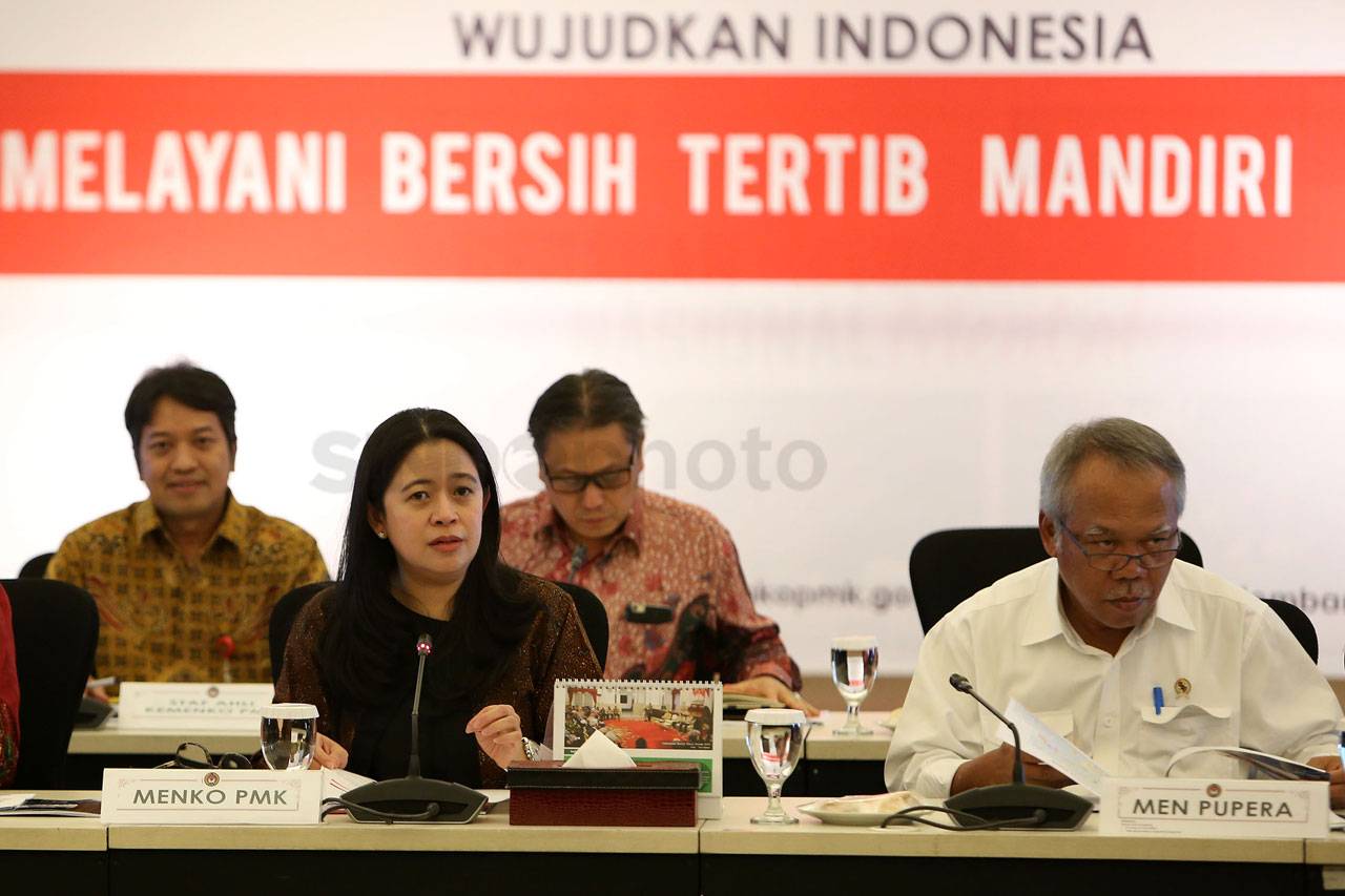 Menteri PMK Pimpin Rakor...