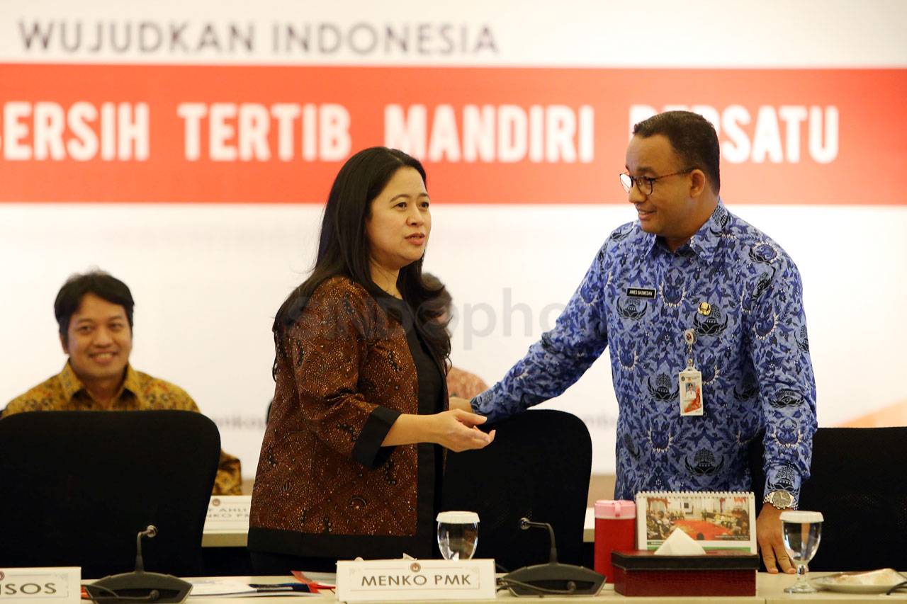 Menteri PMK Pimpin Rakor...