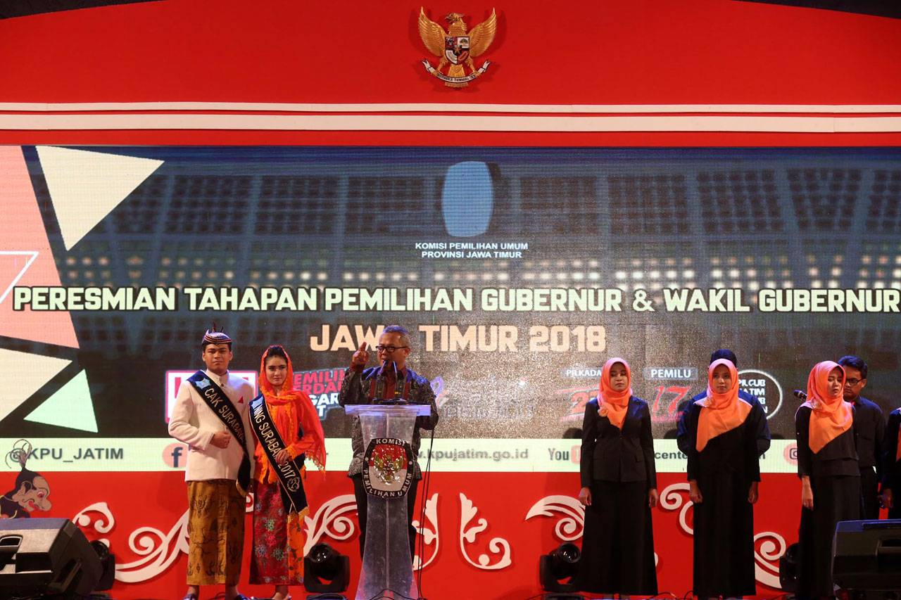 Ketua KPU Resmikan Tahapan...