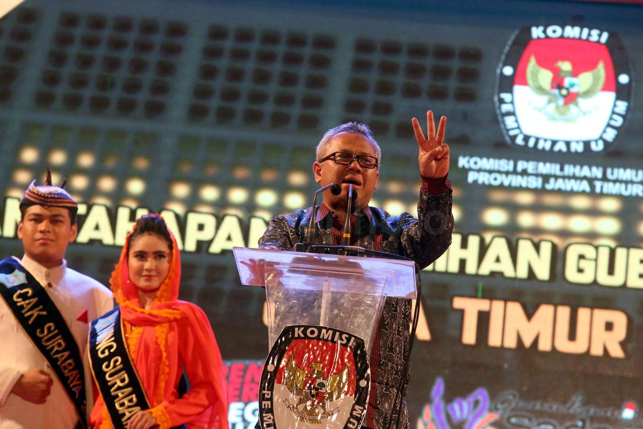 Ketua KPU Resmikan Tahapan...