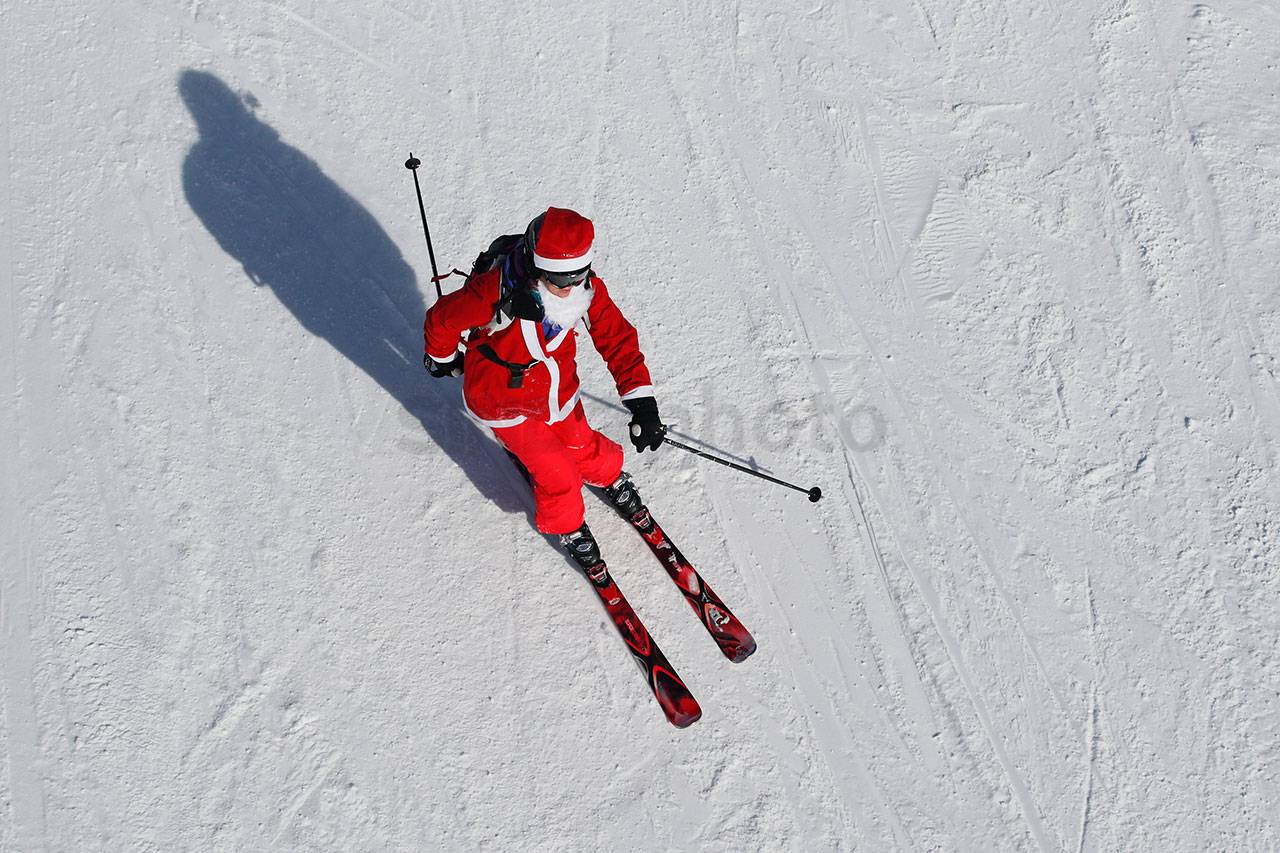 Santa Klaus Bermain...