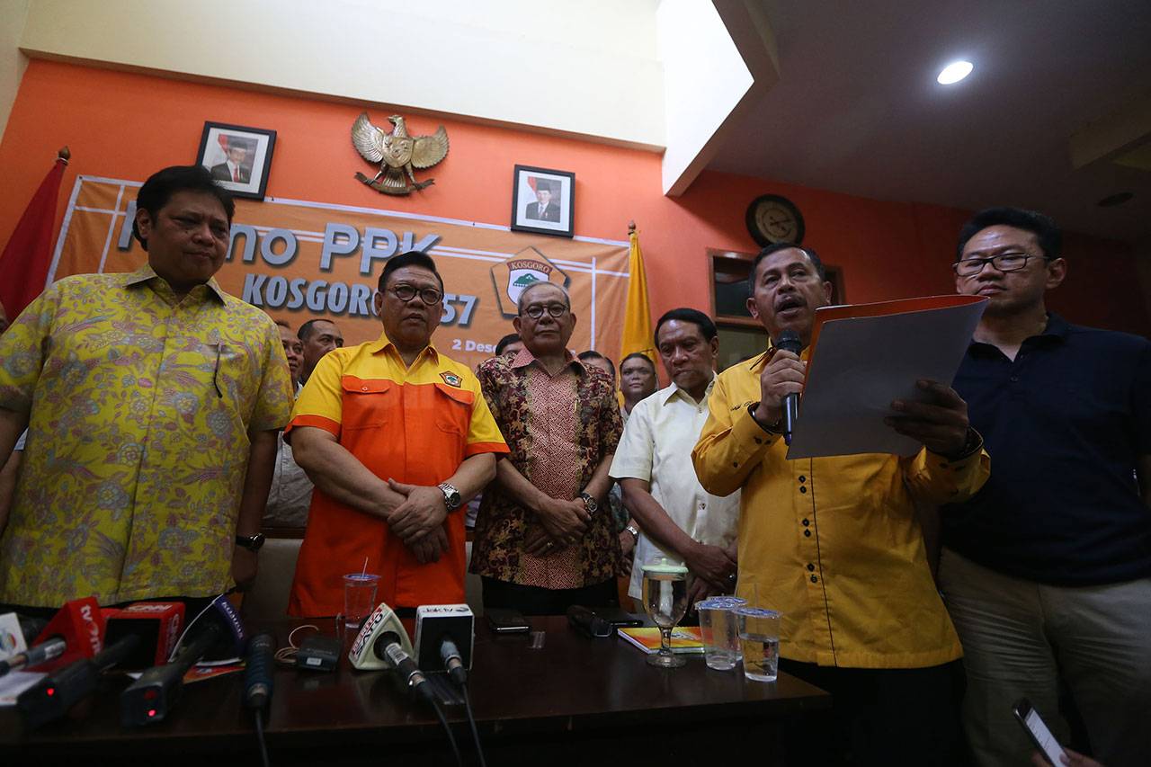 Kosgoro 1957 Resmi Dukung...