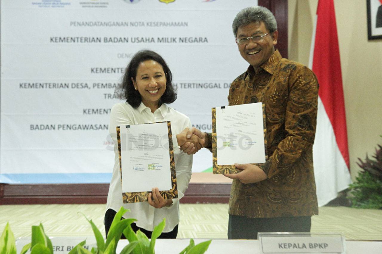 Kementerian BUMN Dorong...