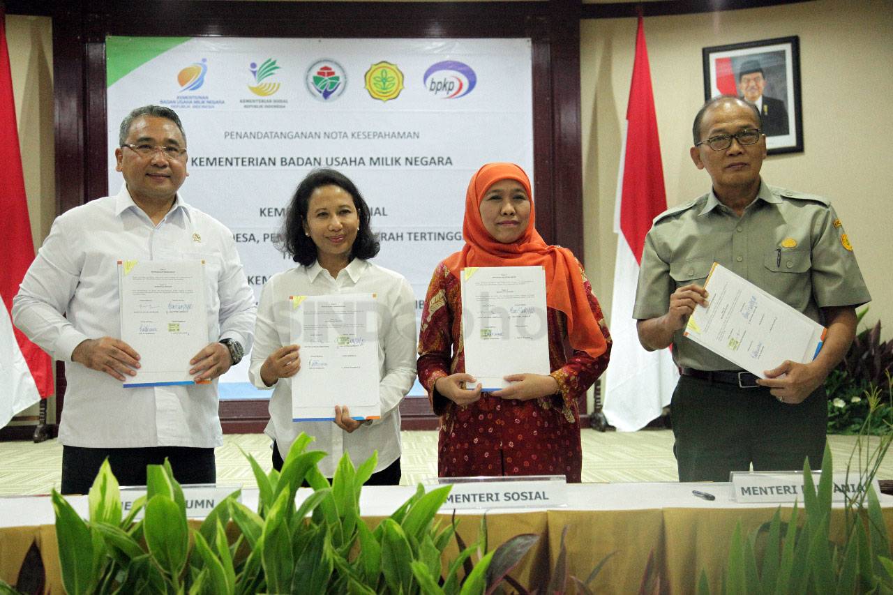 Kementerian BUMN Dorong...