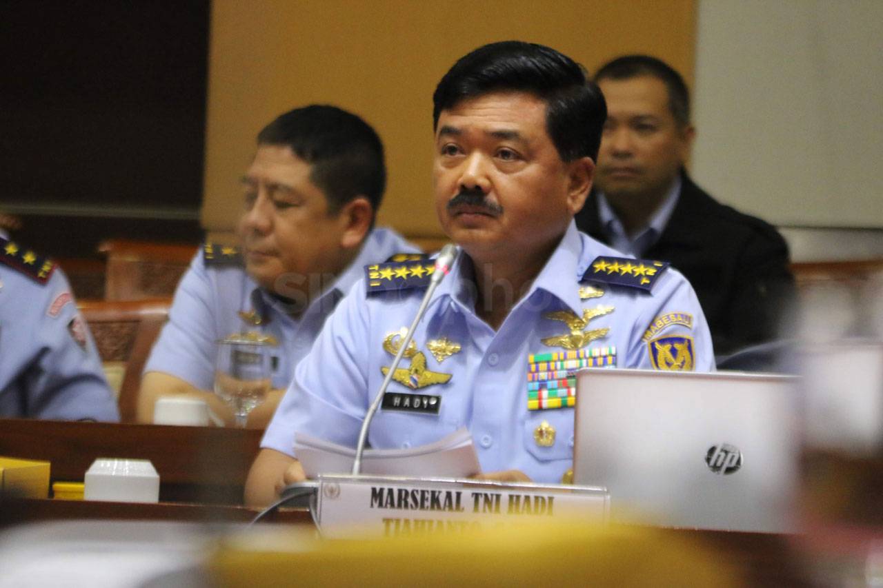 Marsekal TNI Hadi Tjahjanto...