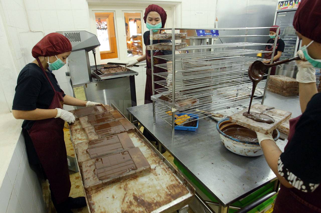 Produksi Cokelat Monggo...